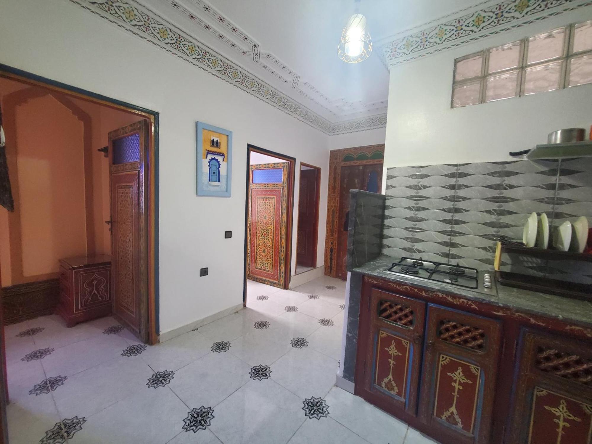 Hotel Dar ELBAKKALI Chefchaouen Exterior foto