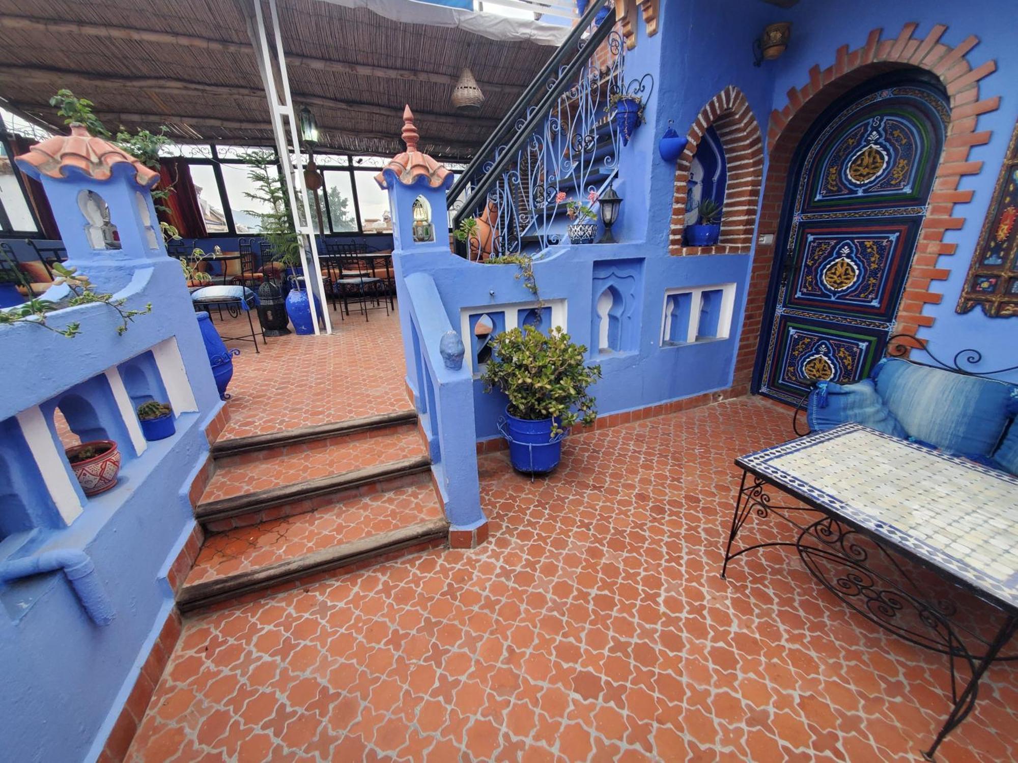 Hotel Dar ELBAKKALI Chefchaouen Exterior foto