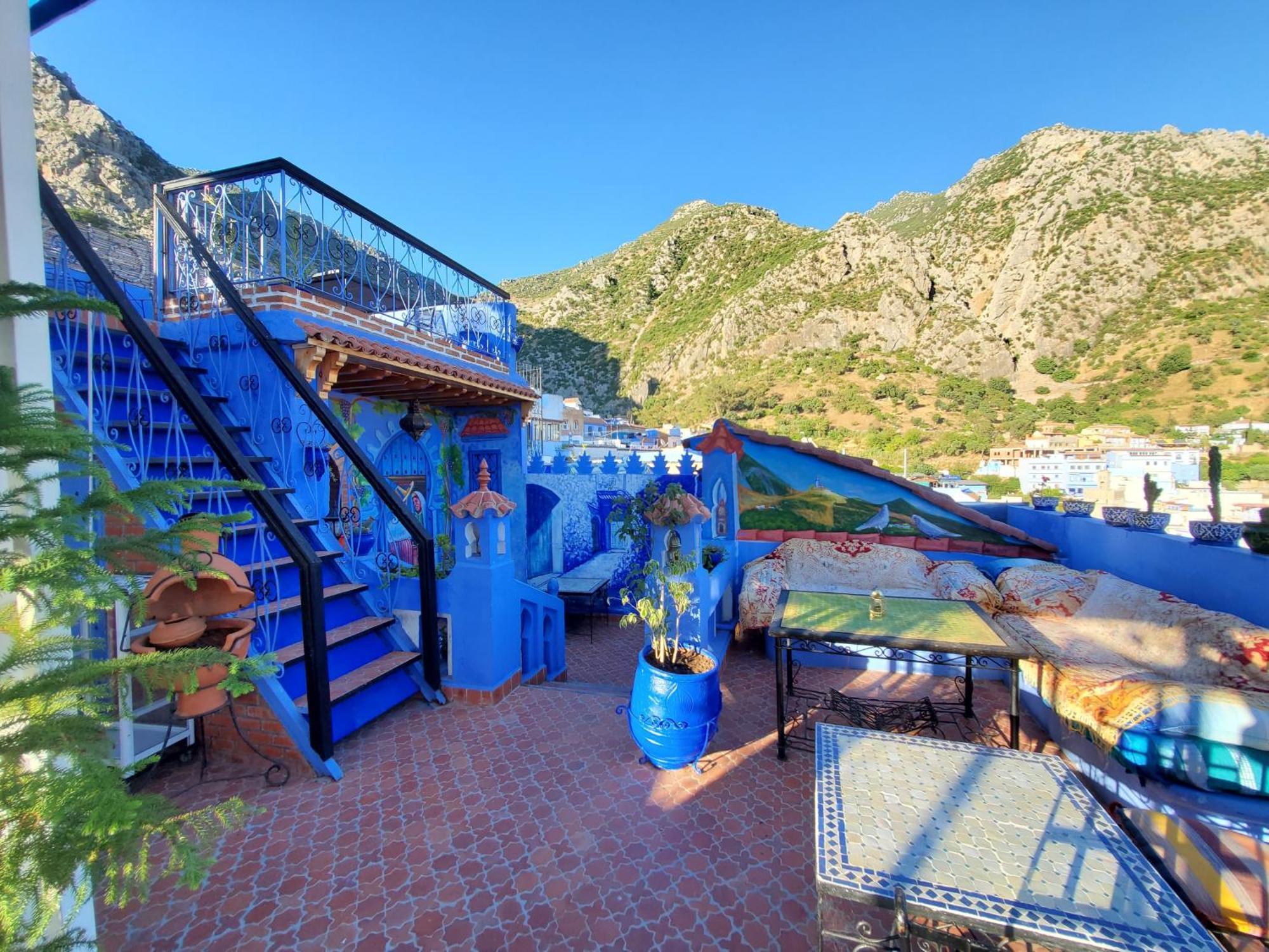 Hotel Dar ELBAKKALI Chefchaouen Exterior foto
