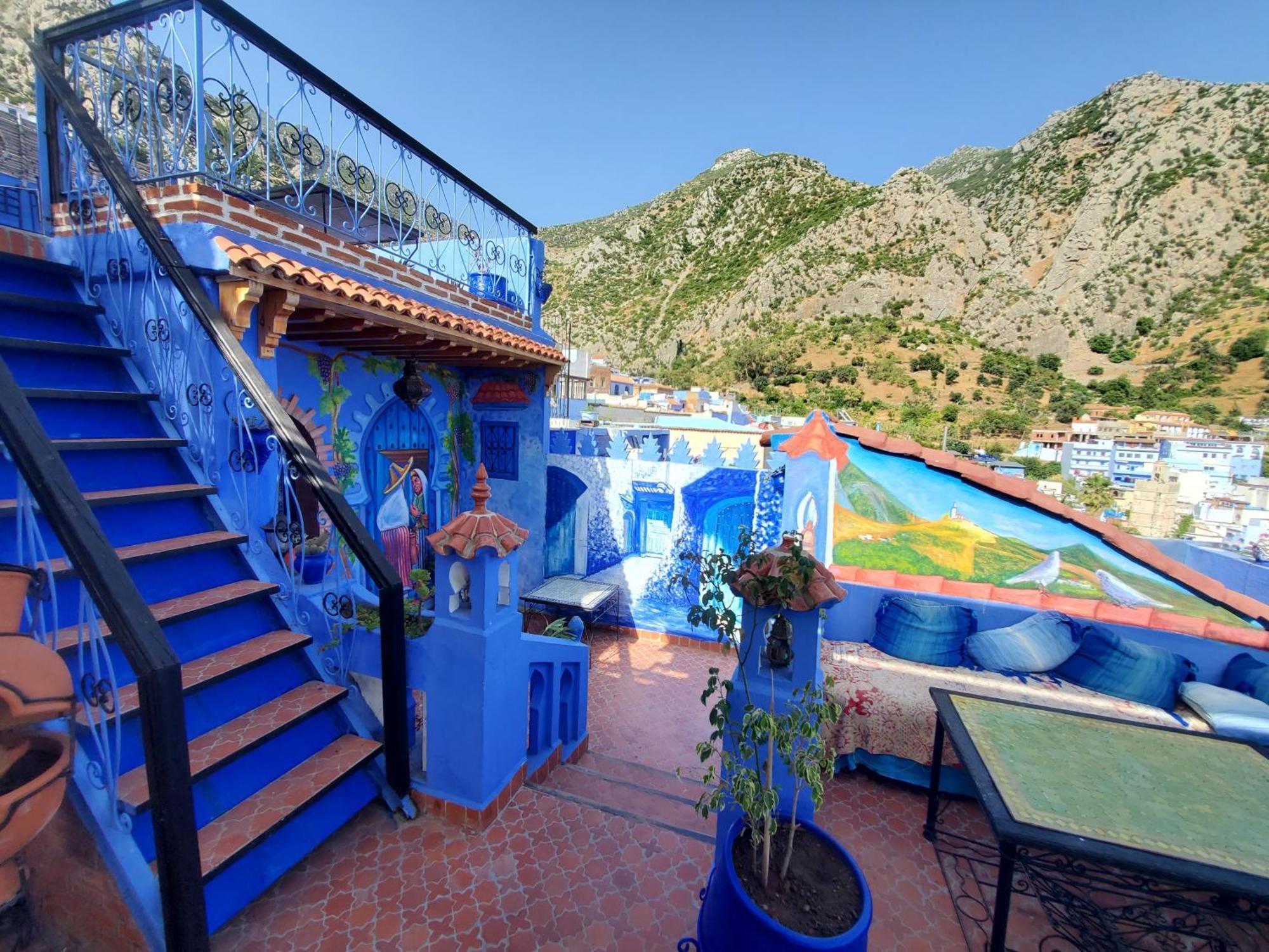 Hotel Dar ELBAKKALI Chefchaouen Exterior foto