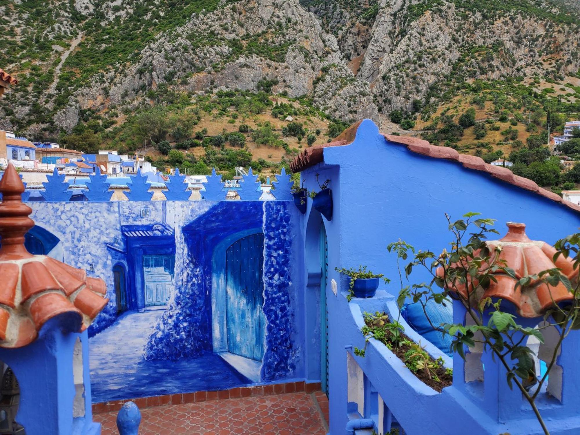 Hotel Dar ELBAKKALI Chefchaouen Exterior foto