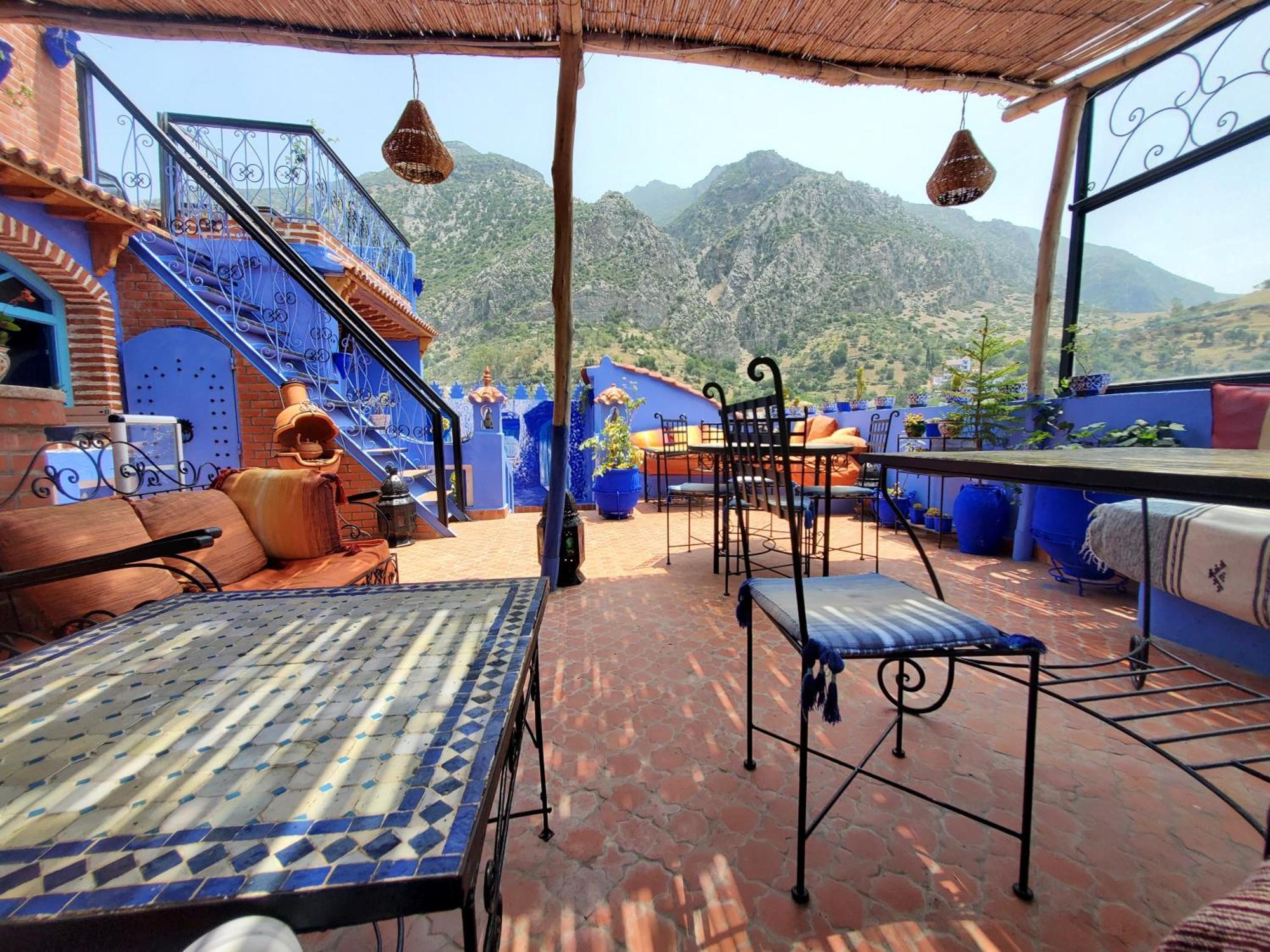 Hotel Dar ELBAKKALI Chefchaouen Exterior foto